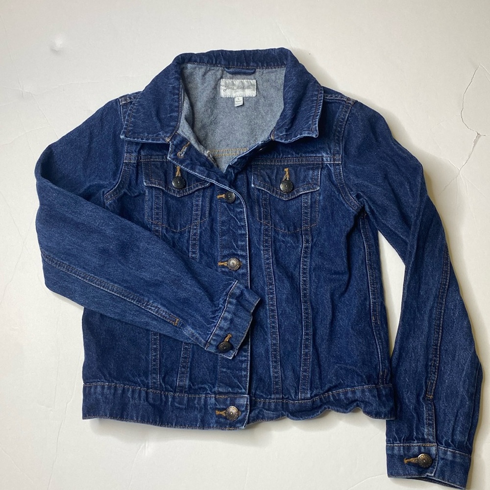 Kids’ Denim Jean Jacket, Jona Michelle, Girls Size L 10/12